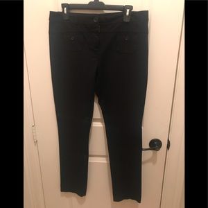 INC Black Straight leg pants Size 10